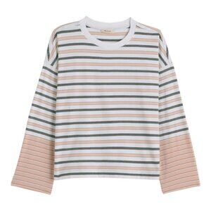 Madewell Easy Crewneck Long-Sleeve Tee Size XXS